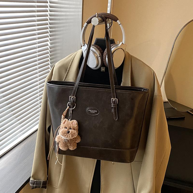 Daily commuting versatile bag women's 2025 new light luxury niche high-end shoulder bag large-capacity tote bag