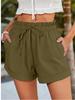 2026 Summer Women's Solid Color Loose Casual Fashion Shorts - European & American Style
