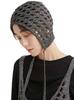 Emi Lame Knit Balaclava 13WGH244318BLKF
