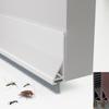 39" Length Door Seal Strip Brush Design Door Draft Stopper Under Door Gap Filler  Universal Fit
