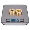 2/4Pcs Brass Internal Counterweight 62g for 1.9 2.2 Inch Wheel Rims Axial SCX10 90046 TRX4 TRX6 1/10 RC Crawler Car Parts