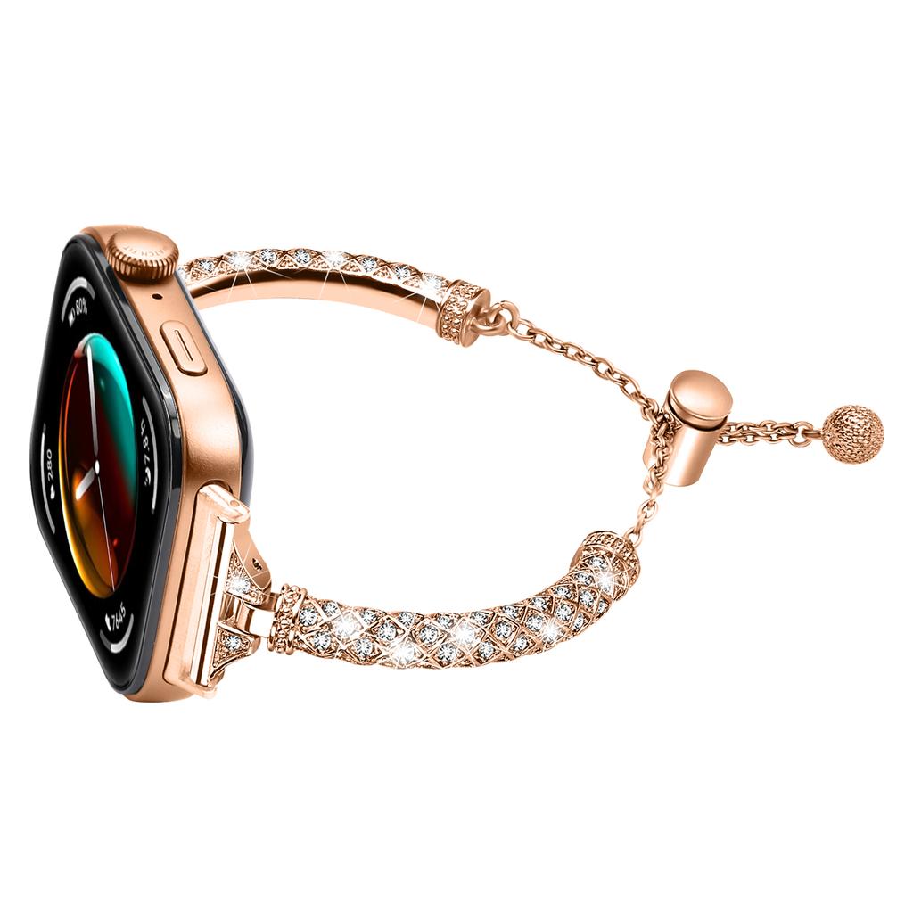 Pour Huawei Watch Fit 3 Bracelet Métal Strass Décoré