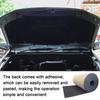 5/10/15/20MM Sound Proofing Deadening Absorption Self Adhesive Foam Cotton Car Hood Sound Proof Acoustic Insulation Mat Heat Shields 2