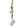 Handmade Woven Wine Pot Basket Pendant Necklace - Women's Fashion Long Sweater Chain Accessory