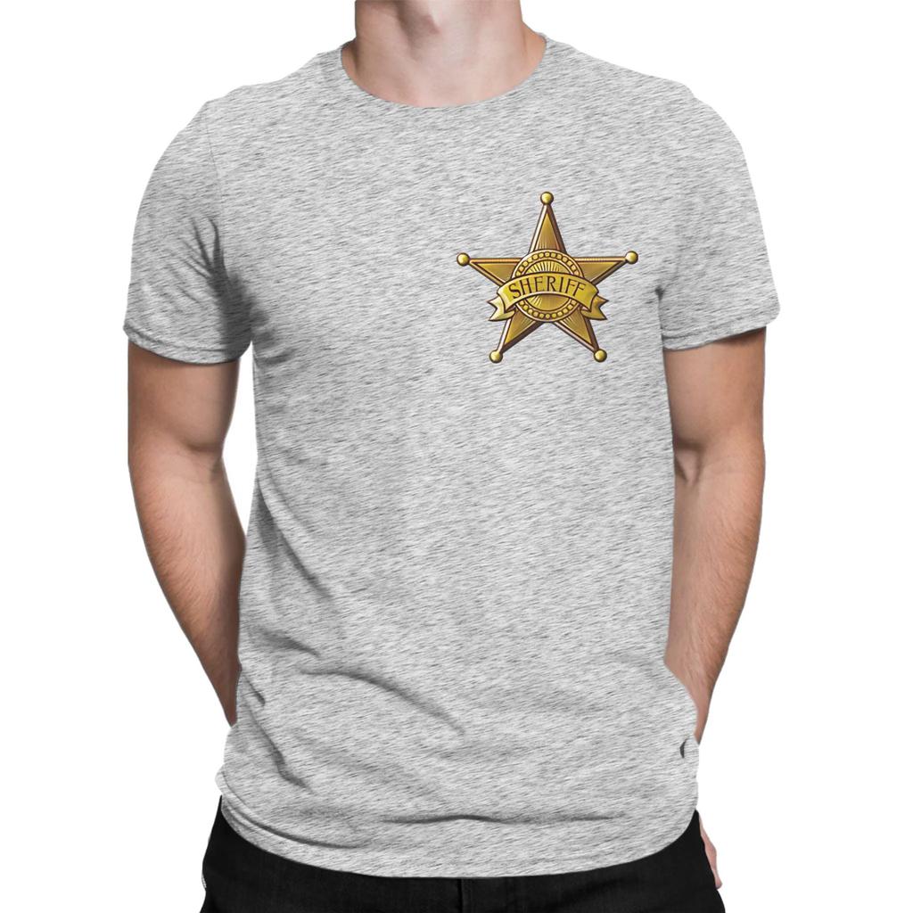Sheriff Novelty 100 Cotton Tshirt Deputy Sheriff Office Decor Tees Tops For Unisex
