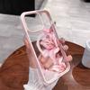 Lily Flower Pattern Macaron Phone Case For 18 17 16 15 14 13 12 11 Pro Xs Max Plus Air Mini XR X 17e 16e Magsafe Cover