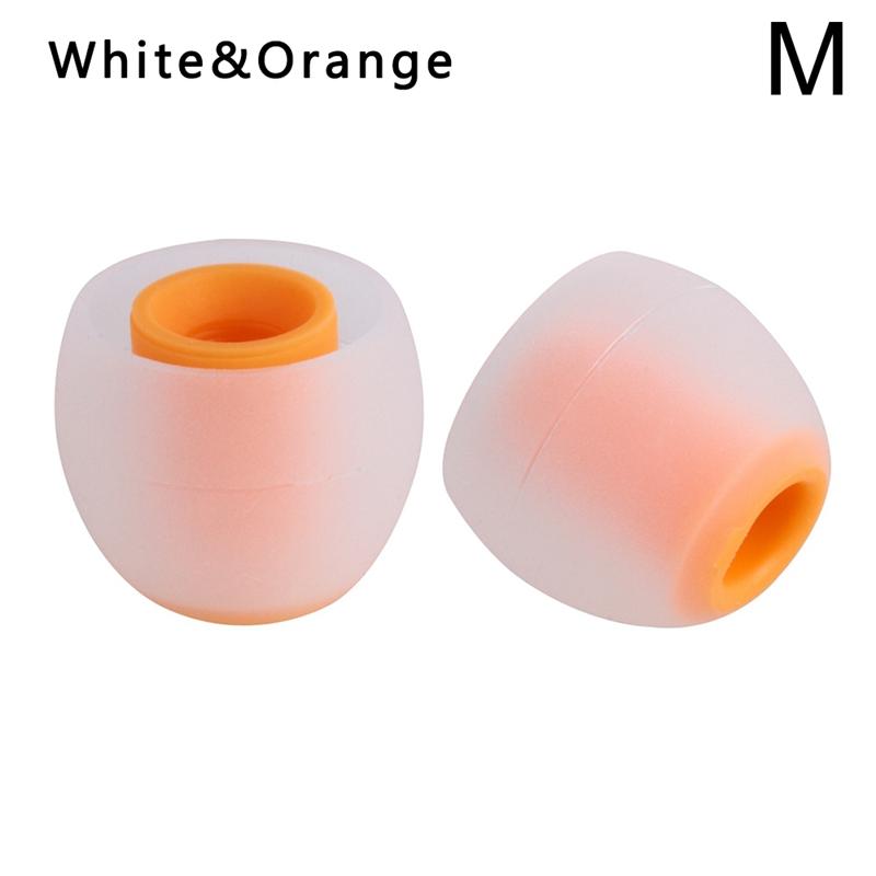 12 Pcs 3.8mm In-Ear Earphone Sleeve Universal Colorful Soft Silicone Earbuds Replaceable Rubber Ear Tips Headphone Accessories