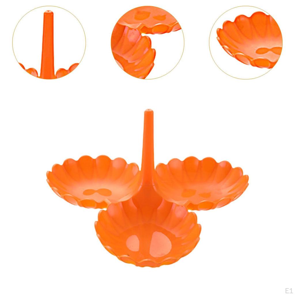 Countertop Serving Bowl for Fruits And Desserts Stackable Design