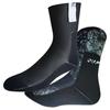 Korean Neoprene Non-Slip Wear-Resistant Dive Socks, 3/5/7mm, Warm & Quick-Drying, Mid-Calf Beach & Outdoor Use