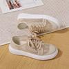 Hollow and breathable little white shoes women's mesh shoes thin mesh student sports shoes women's board shoes