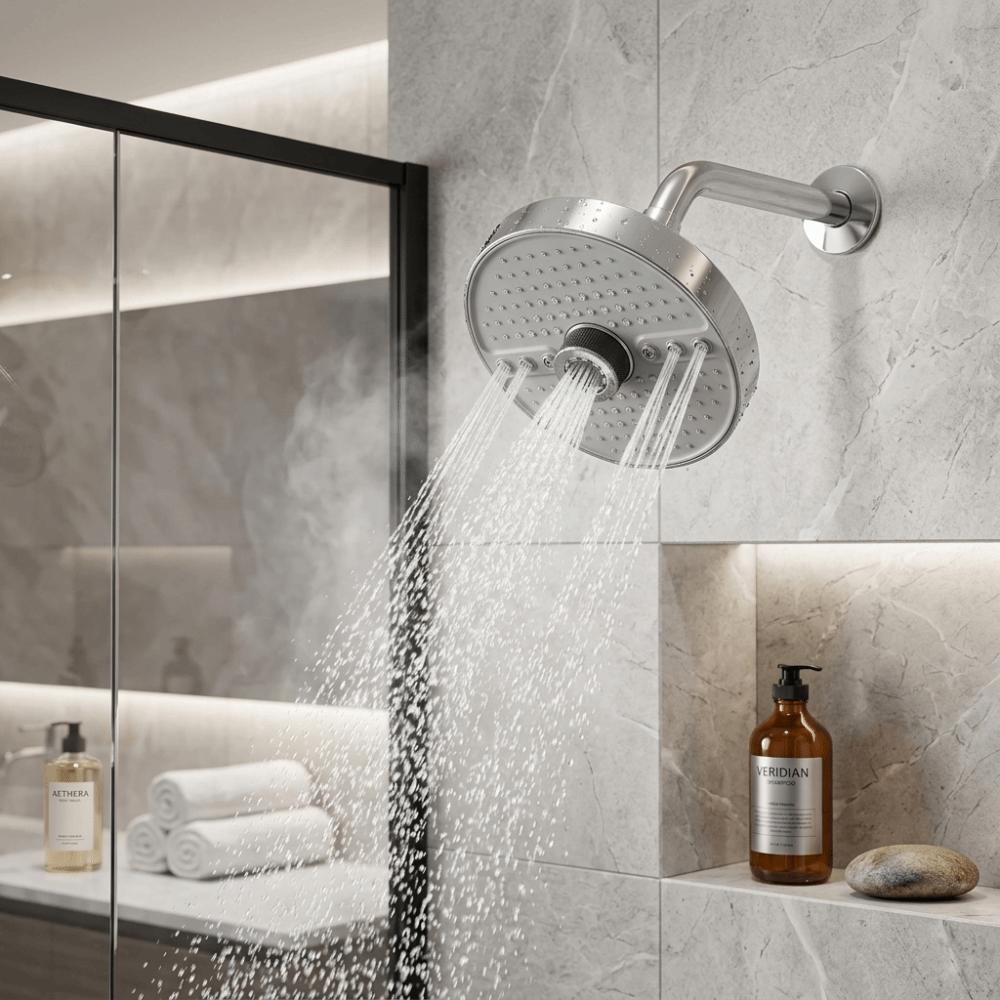 Portable High-Pressure Shower Head Explosion-Proof Shower Nozzle Bathroom Use