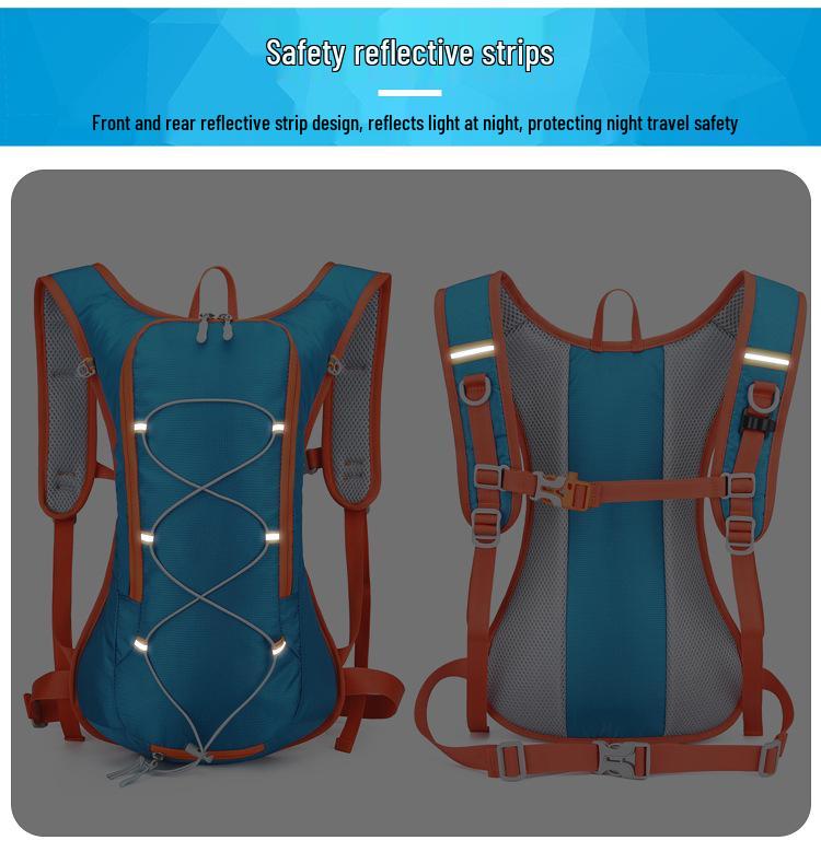 Water-Repellent Outdoor Sports Hydration Backpack for Cycling, Hiking, and Mountaineering