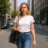 Women's Fashion Bucket Bag with Chain Strap Black Leather Shoulder Bag for New In PU Letter Decoration Small Underarm Shoulder