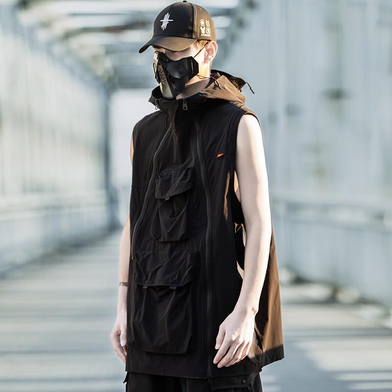 AOGZ Detachable Hooded Techwear Jacket
