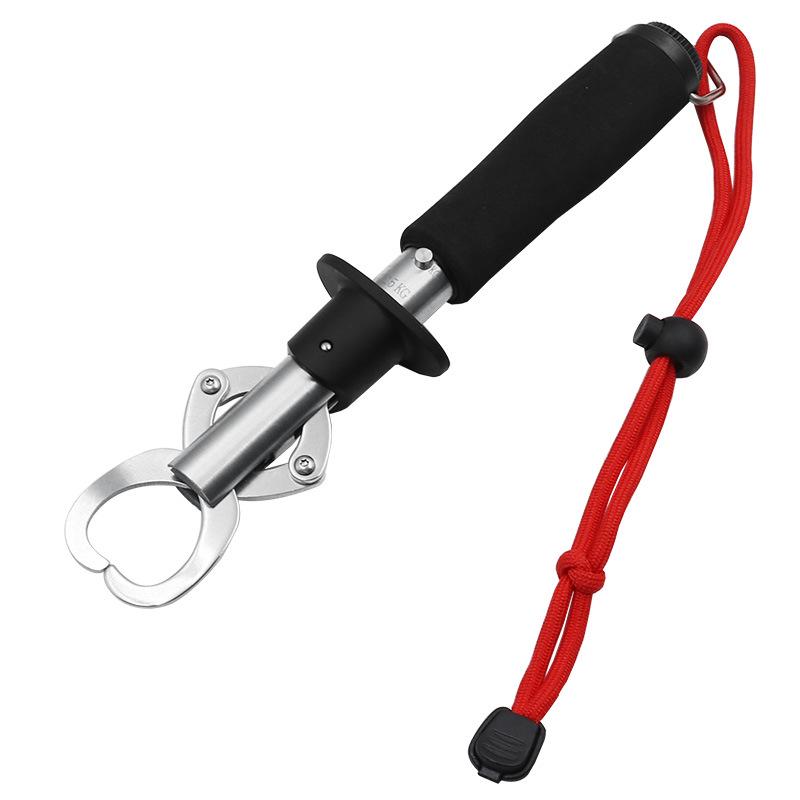 Fishing Pliers with Scale and Straight Handle Fish Holder Lure Plier Fish Gripper