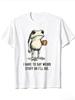 Funny Retro Animal Graphic T Shirt Men Women Short Sleeve Frog Slogan Humor Trend Premium Cotton Street Tops