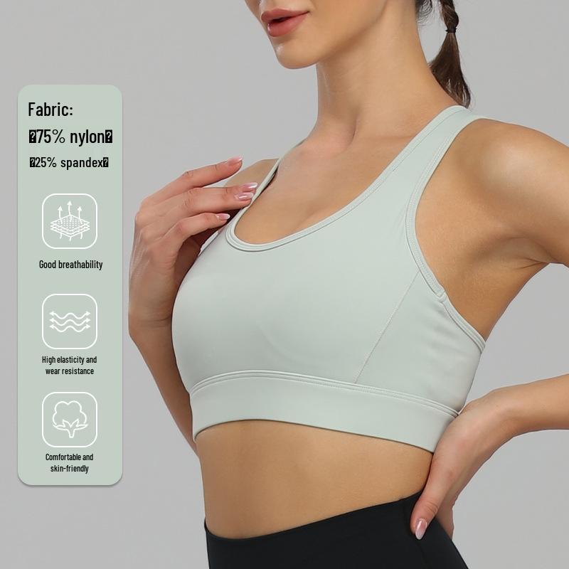 Xin Yu Shockproof Sports Bra for Women - Minimizes Large Bust Appearance, Perfect for Running, Yoga, and Fitness