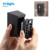 Key Lock Safe Box Outdoor Storage Box With Code Weatherproof Aluminum Alloy Password Security Case