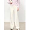2025 Autumn/Winter Women's Elastic Waist Casual Wide-Leg Trousers: Slimming & Stylish