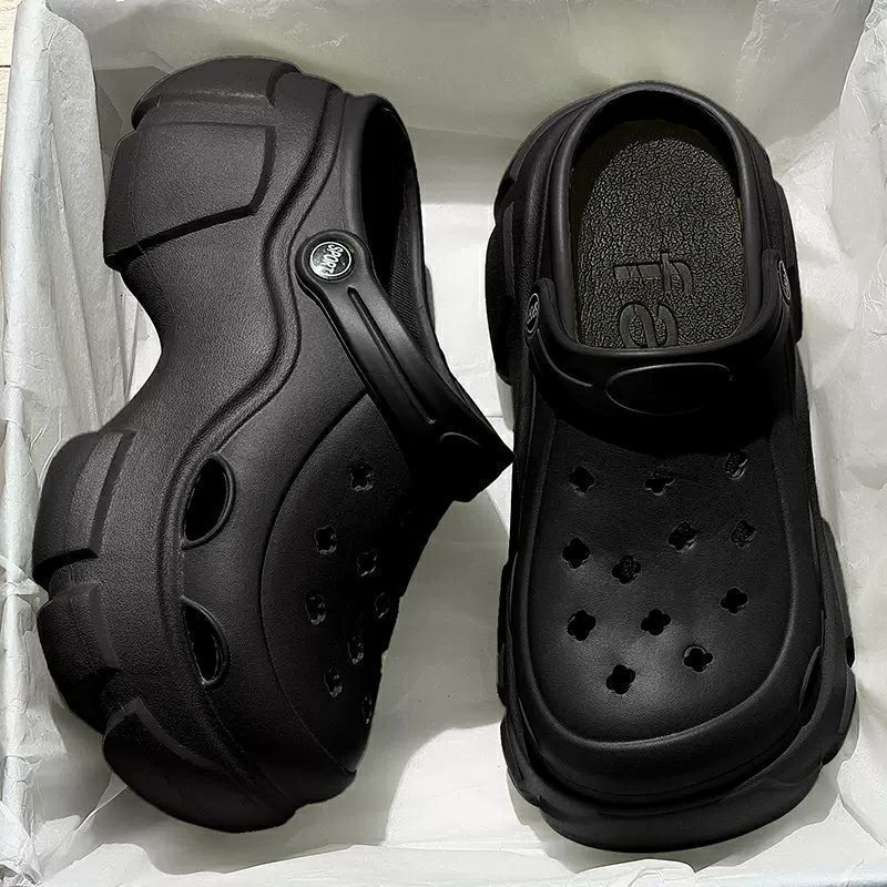 

[USED] Limited-time offer: Women s 8cm platform sandals, fashionable Korean-style sandals, popular in two colors, XZ0524