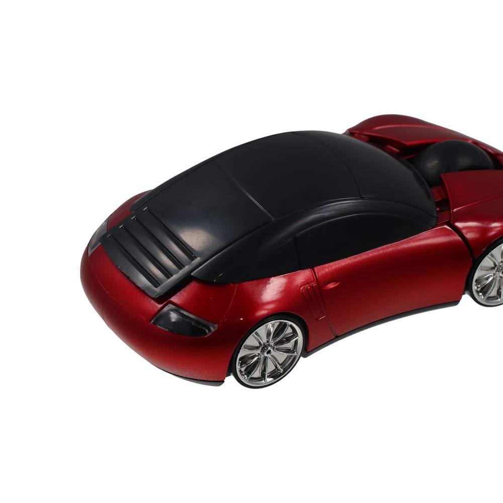 USB Scroll Sports Car Wireless Mouse Cartoon Wireless Mouse for Laptop/PC Computer Peripherals