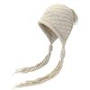 Hat Style Versatile Sweet Solid Color Minimalist Warm Knitted Hatscaps