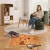 Cat Playing Game Mat Pet Toys Training Activity Foldable Rug Scratch Resistant Toys Bite Climbing Frame Cat Litter Mat Pad
