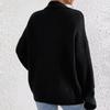 Women's Autumn and Winter Long-sleeved Lapel Pullover Sweater