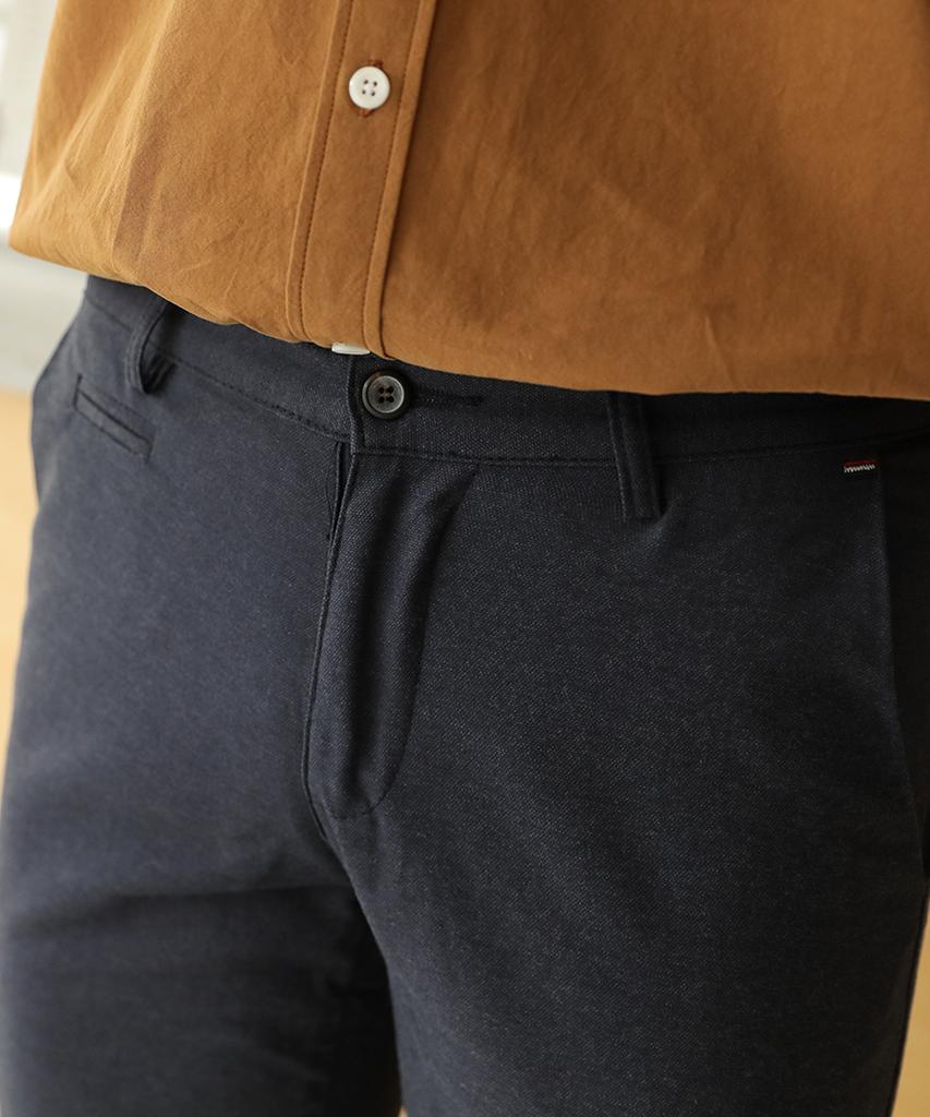 Jikeulib Stretch Denim Slacks Pants