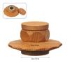 1Set Cocktail Smoker Kit Wooden Smoker Food Smoker Tool Smoked Wood Lid Cocktail Bar Lid Set Old Fashioned Bartender Kit