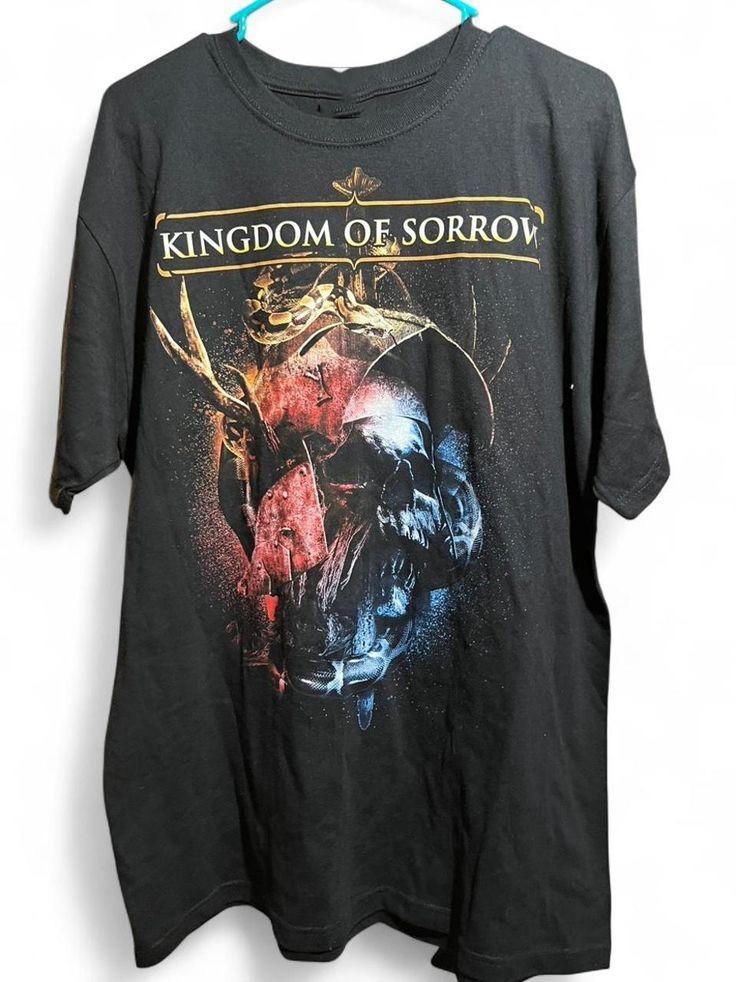 

KINGDOM OF SORROW BAND Tshirt Short Sleeve Full Size PNA_009 Unisex T-Shirt S