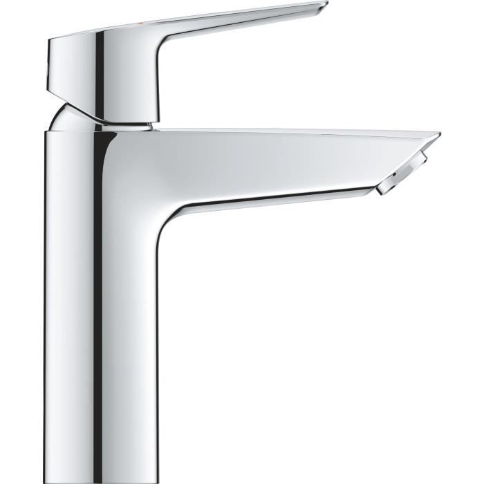 Mitigeur monocommande lavabo grohe - taille m - finition chromé
