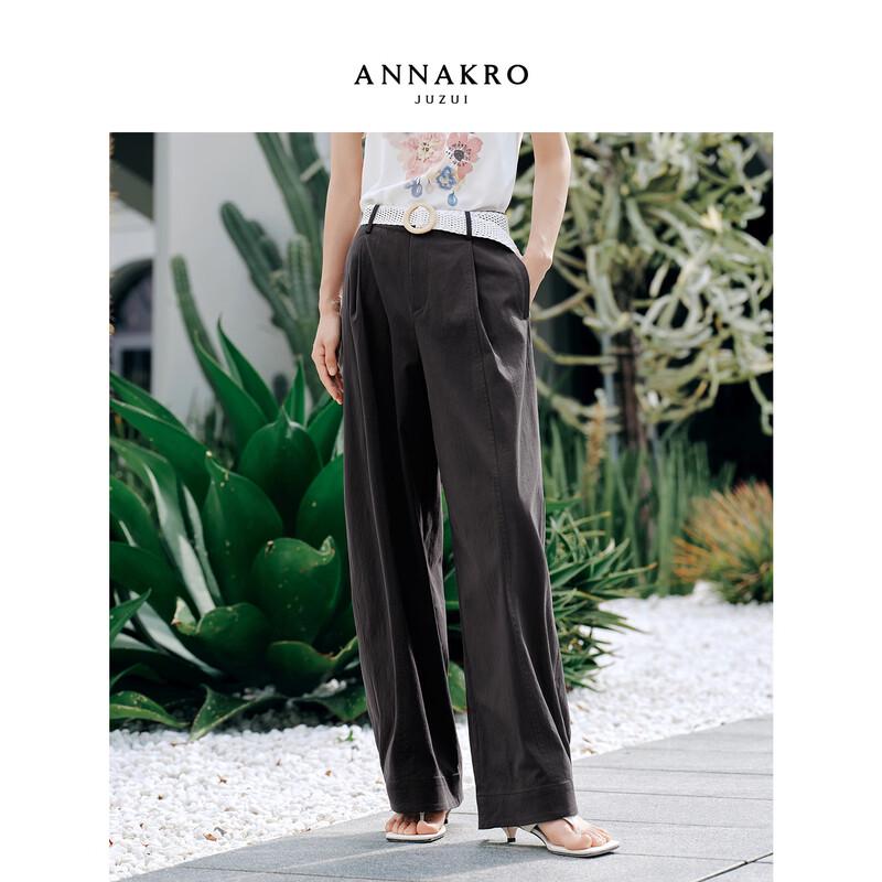 Women s Relaxed Fit Wide-Leg Pants M