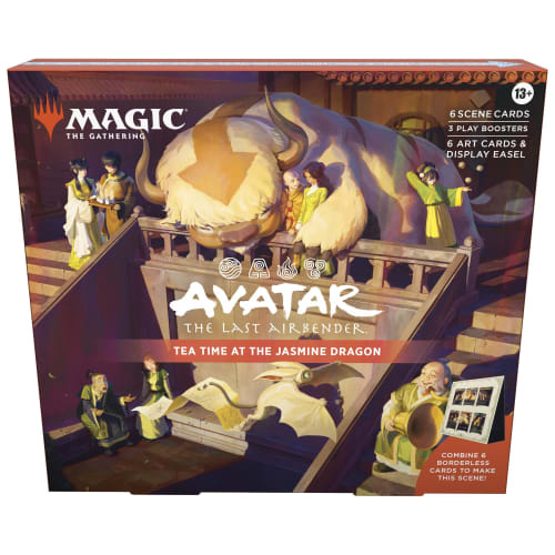 Magic: The Gathering Avatar: The Last Airbender Scene Box (Tea Time At the Jasmine Dragon) English MTG Trading Card Wizards of the Coast TLA D45890000