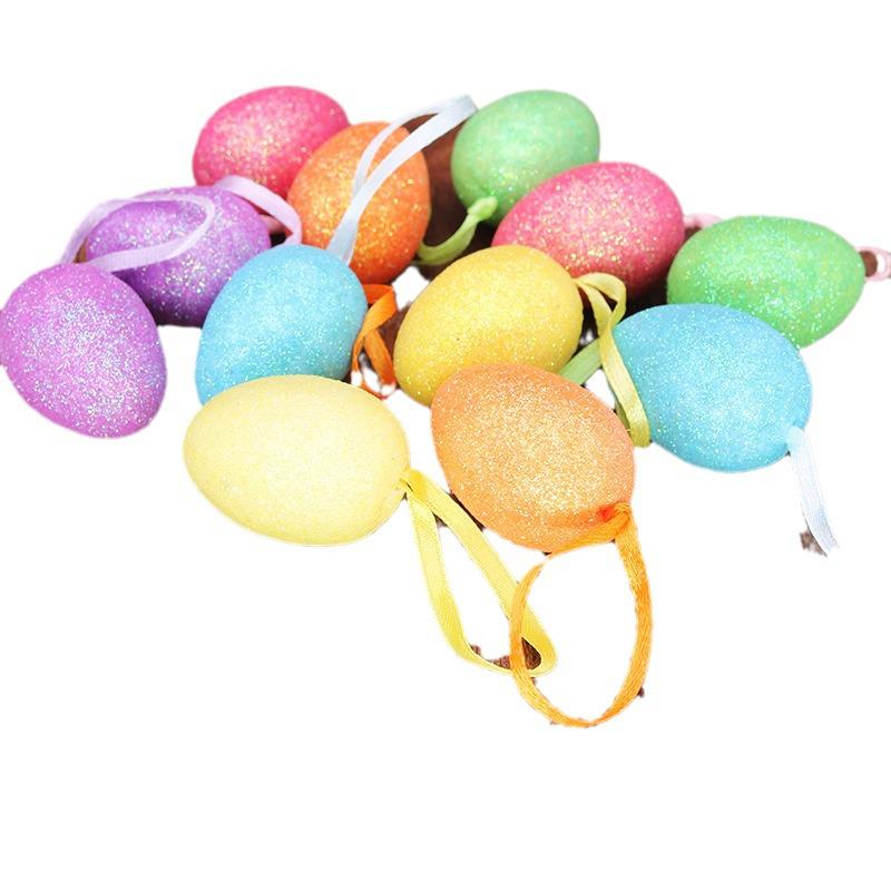W magazynie: Kolorowe Piankowe Jajka Wielkanocne 3x4cm do Świątecznej Dekoracji