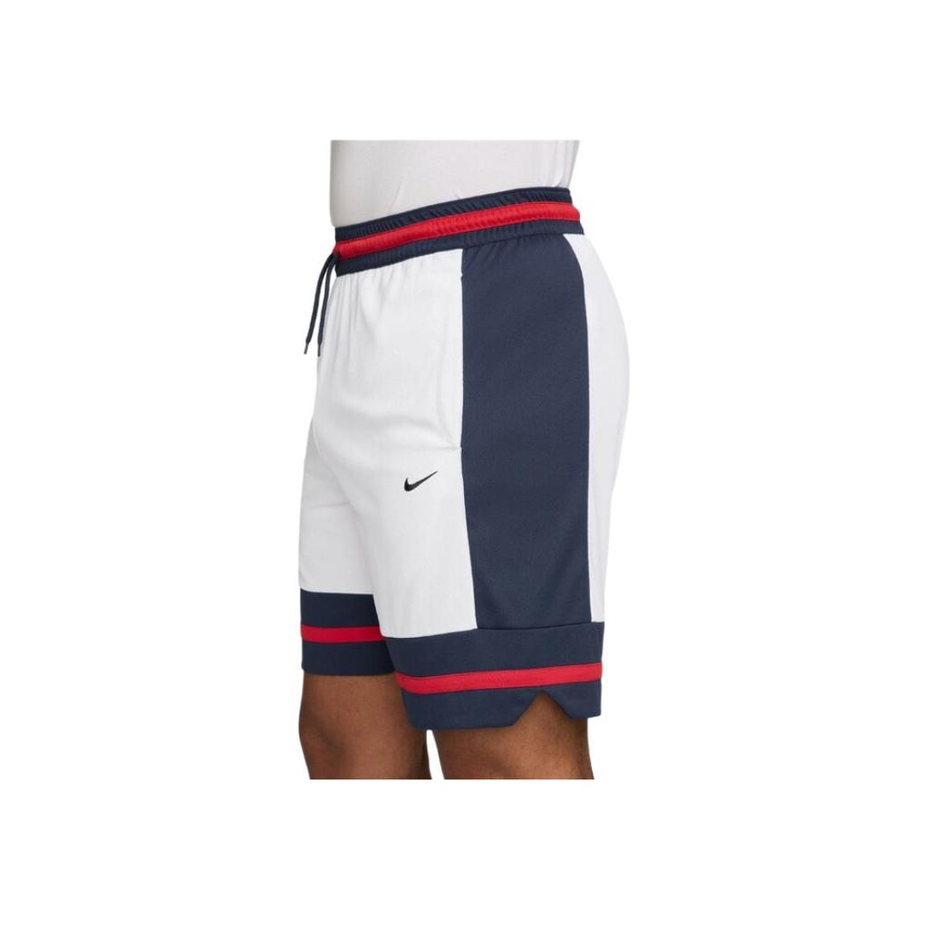 Nike Logo Striped Lace-Up Casual Shorts Men Shorts White IF1594-100