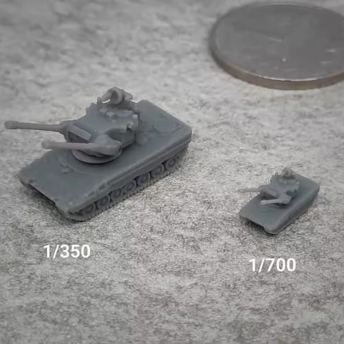 5PCS DIY Leopard 2 Marksman Anti-Aircraft Vehicle Model 1/700 1/350 Double-Barrel Self-Propelled Artillery Tank Resin Model for Military Collection (1