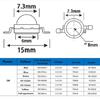 10 Teile/satz 3W LED High Power Super Helle Lampe Perlen Nachtlicht für Taschenlampe Bühne Hof