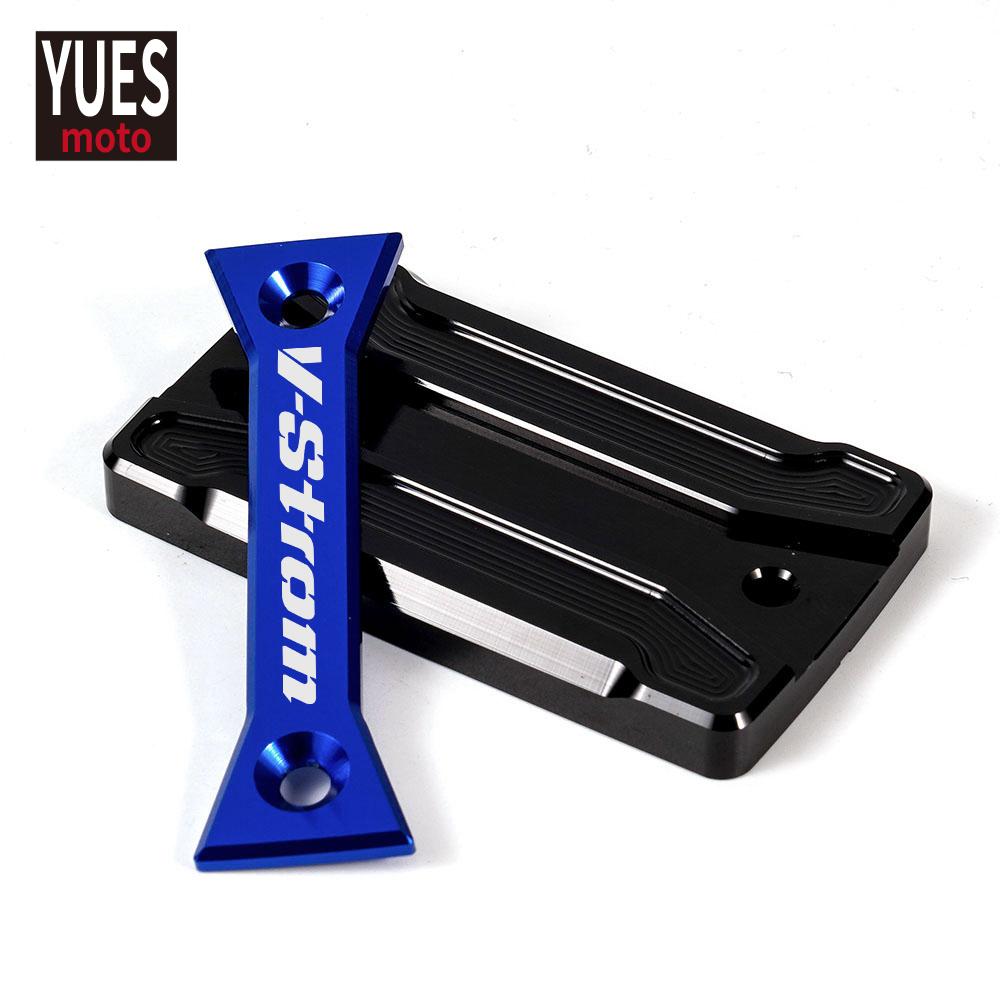 Motorcycle Accessories Brake Fluid Cylinder Master Reservoir Cover Cap FOR SUZUKI V Strom 250 650 1000 DL250 650 1000 XT