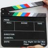 Acrylic Colored Movie Clapperboard Scene Marker - English Photography Prop