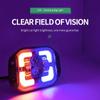 For Wrangler 4.5" 50W IP67 Waterproof Flush Mount LED Work Light White Yellow Blue Offroad Driving Fog Lamp Spot Beam 4x4 Light