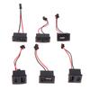 1Pcs Double Layer White/Black USB Female Base Type-c Socket USB Lamp Charging Socket Power Socket 2P With Cable Connector