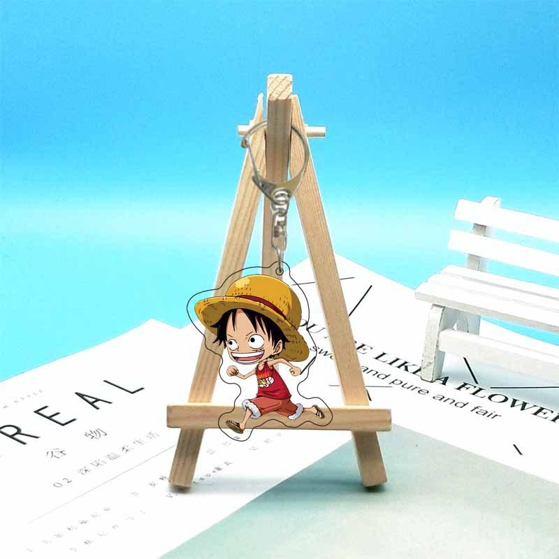 One Piece Luffy, Chopper, Law, Zoro, Ace, Sanji, Sabo Acrylic Keychain