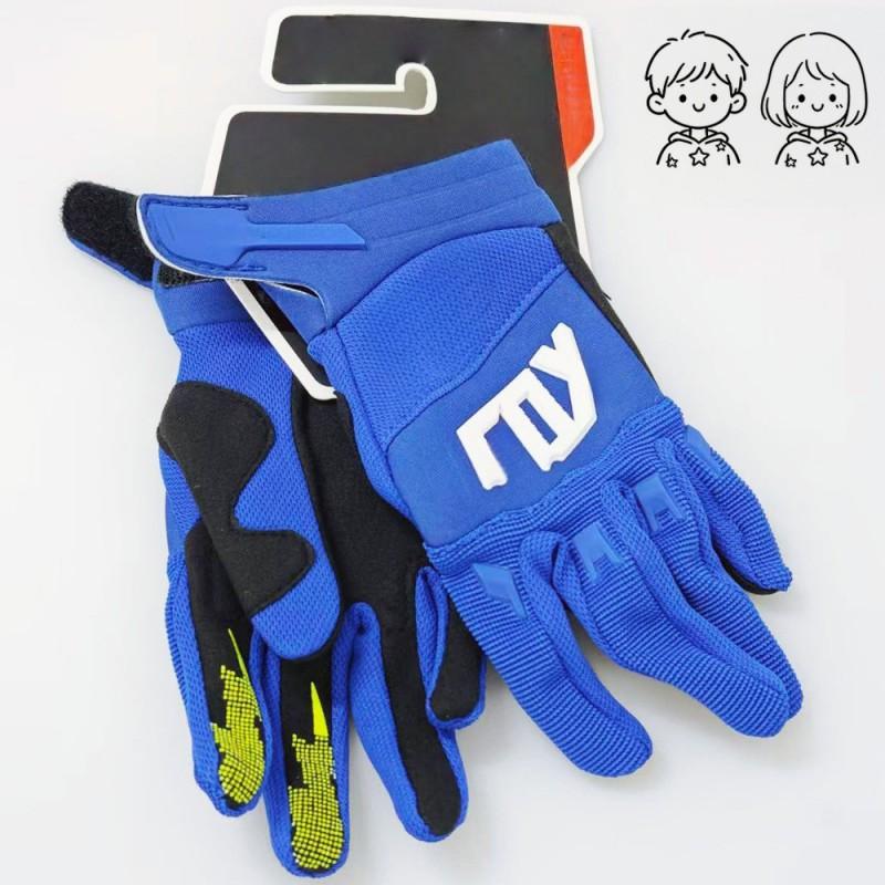 Kids Full Finger Cycling Gloves Outdoor Hiking Climbing Sports Protective Bicycle