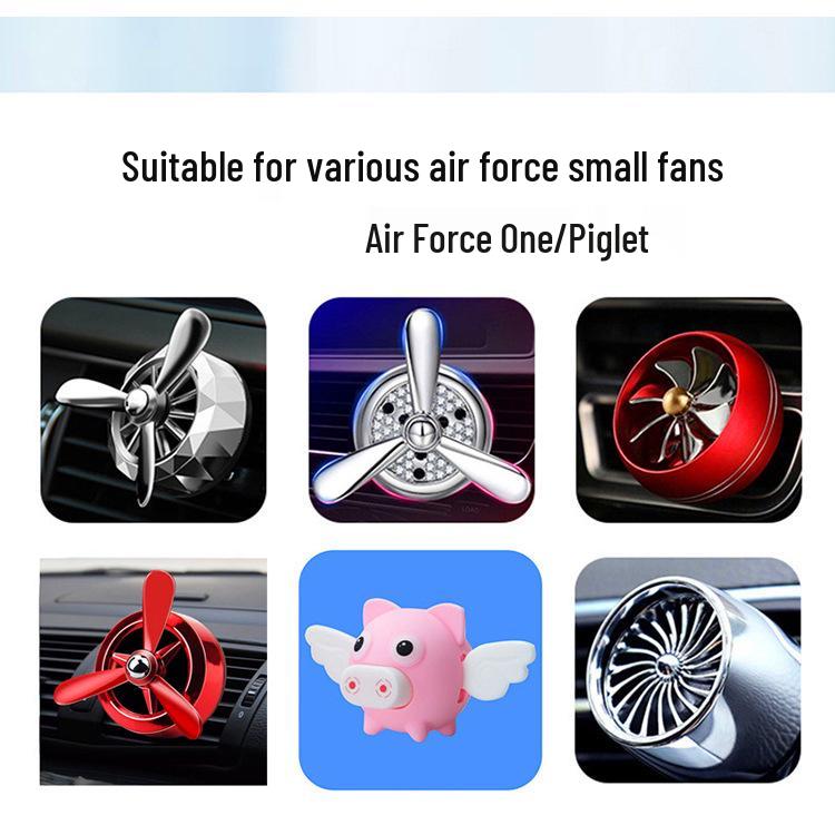 Scented Refill for Car Air Conditioner Vent Fan - Air Force One & Two