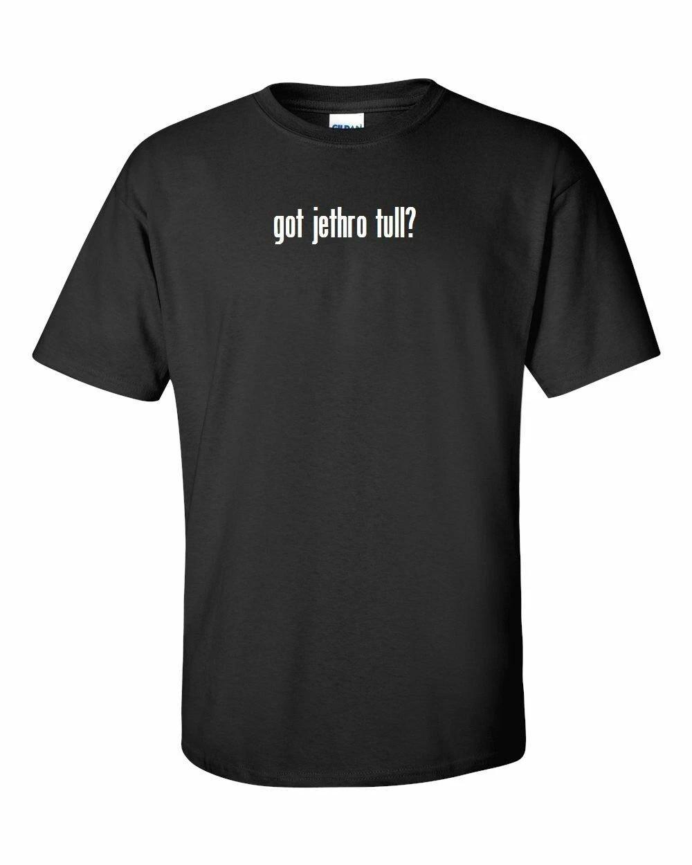 

got jethro tull  cotton T-Shirt Tee Shirt Black White Funny Gift Rock Band 2XL