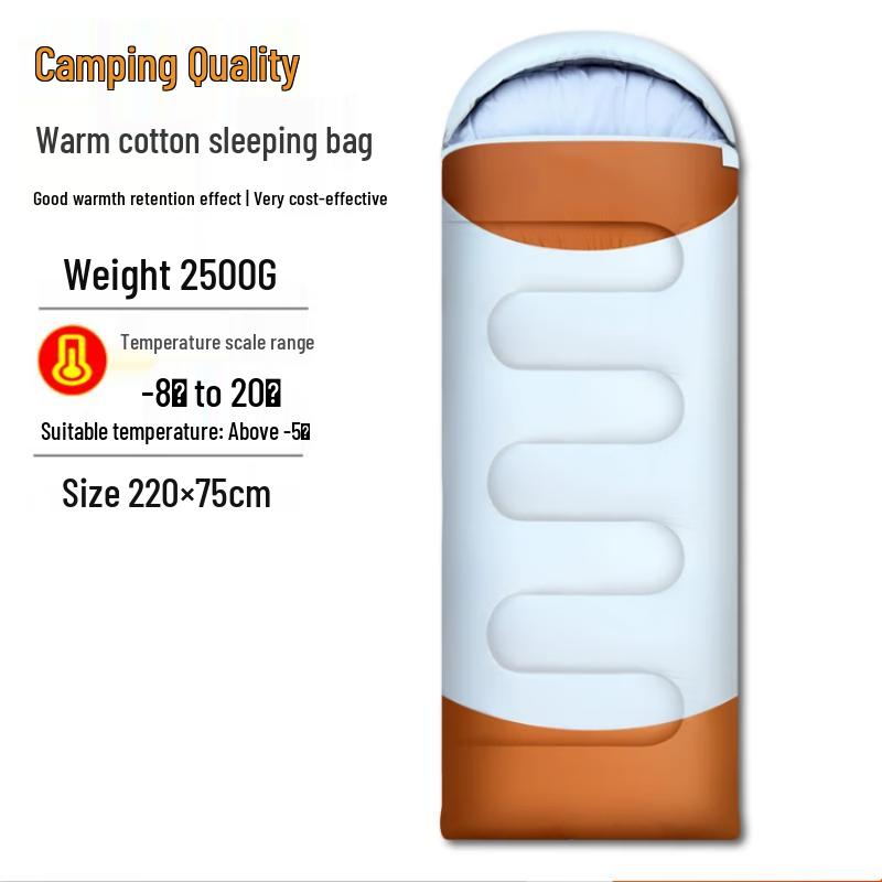 Baichengdao Classic Warm Camping Sleeping Bag