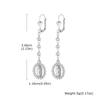Vintage Religious Virgin Mary Drop Earrings for Women, 14k Gold Plated Zircon Long Dangle Earrings,Hypoallergenic Prayer Jewelry