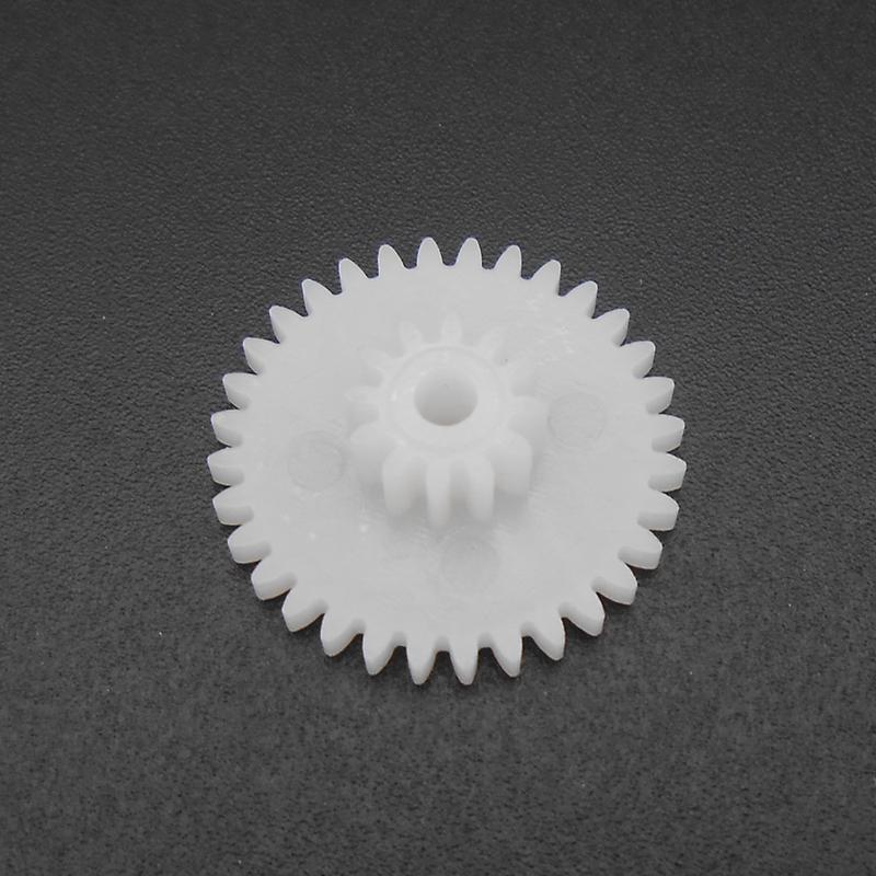 200PC 0.5 Modulus 0.5M Double Gear Reduction Bilayer Gears 32 Teeth 12 Teeth Aperture 2MM 2.05mm 2B Loose Fitting 32T 12T 32122B