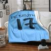 De Bruyne Jersey Blankets Flannel Printed Breathable Warm Throw Blanket for Home Office Bedspreads 0708a18
